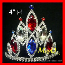 Small Patriotic pageant tiara for girls